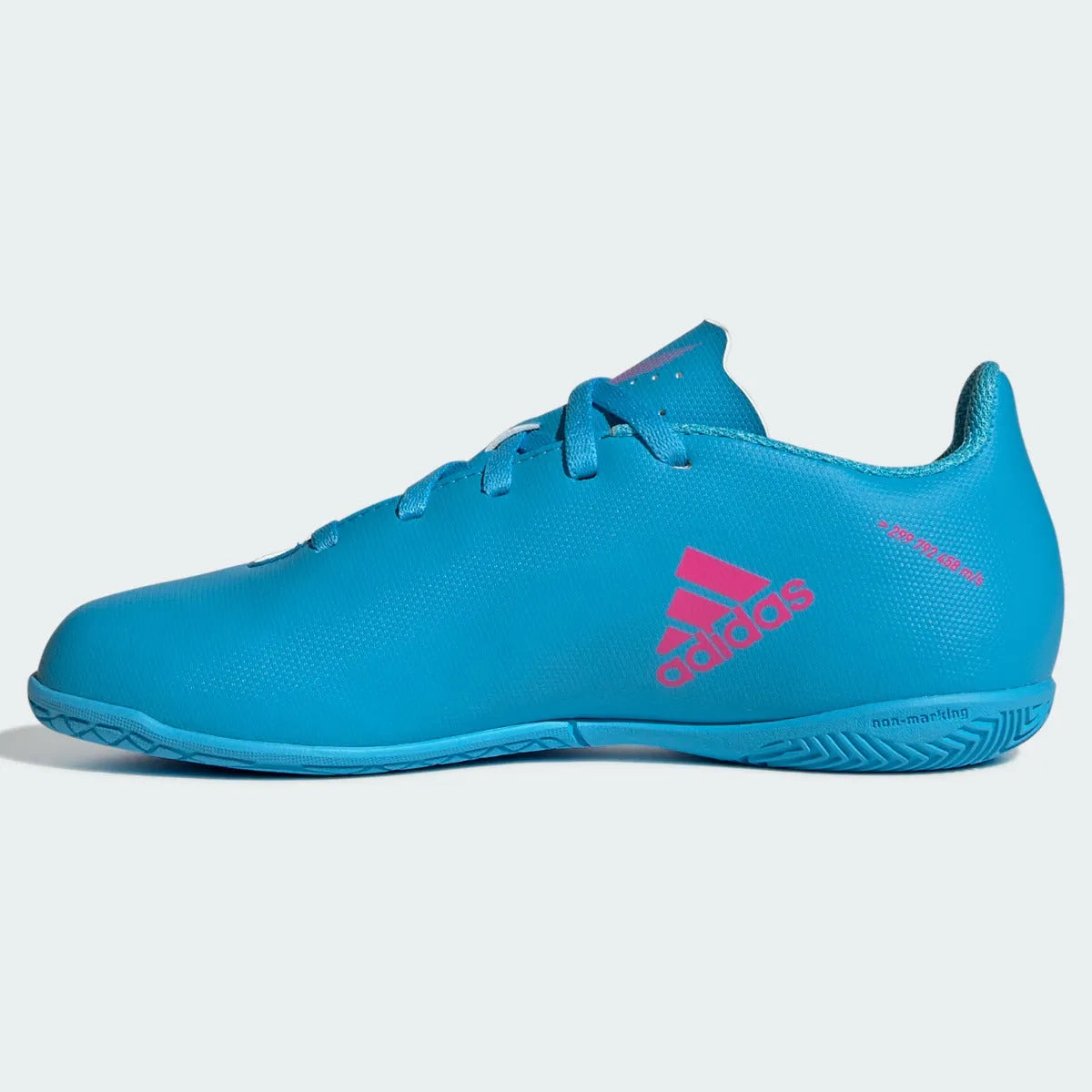 adidas Kids X Speedflow .4 Indoor - Sky Rush-Shock Pink (Side 2)