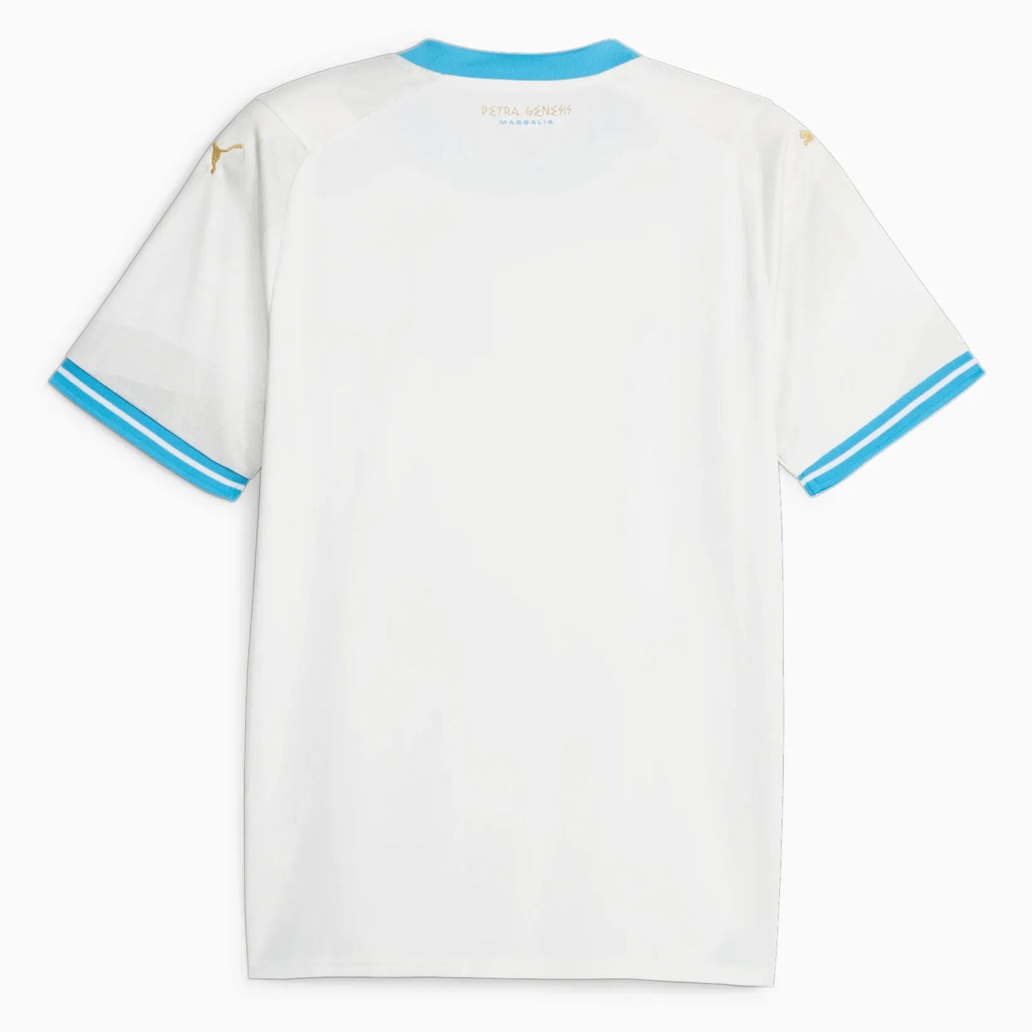 Puma 2023-24 Marseille Men's Stadium Home Jersey (Back)