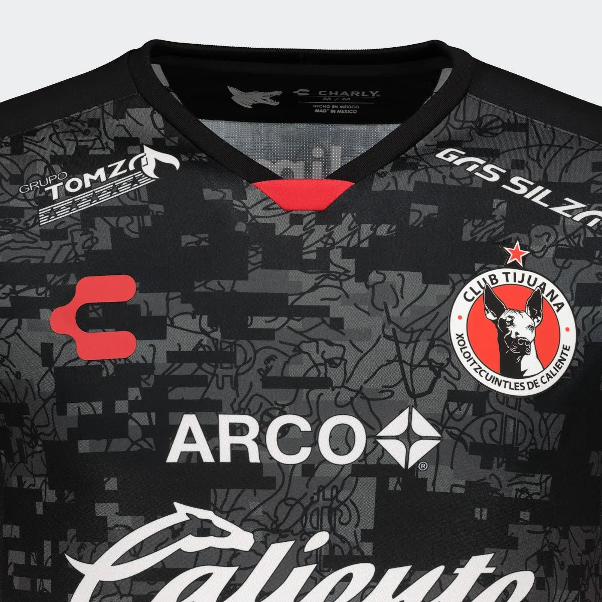 Charly 2020-21 Xolos Home Jersey - Black