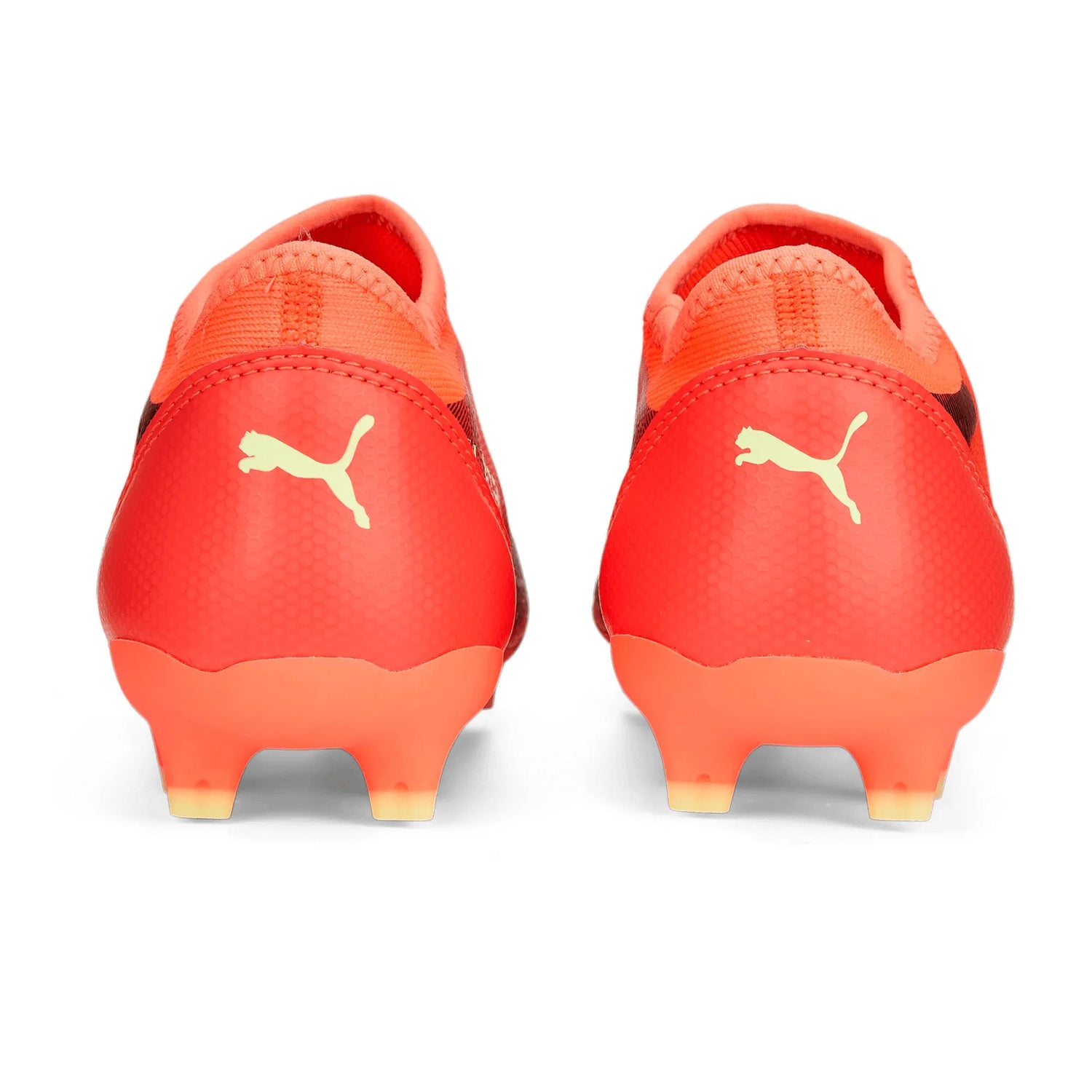 Puma Jr Ultra Match LL FG/AG - Coral-Fizzy Light (Pair - Back)