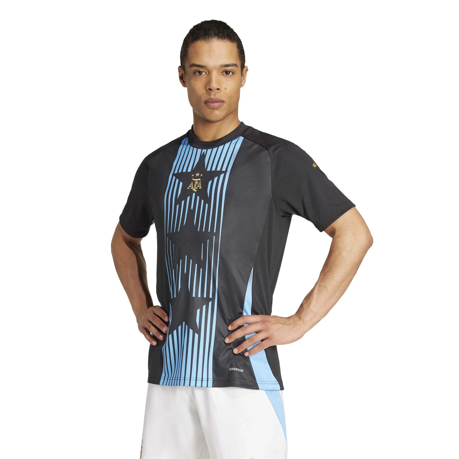 adidas 2024-25 Argentina Men's Pre-Match Jersey (Model - Front)