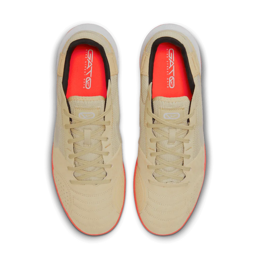 Nike Streetgato  Indoor - Gold - White - Infrared (Pair - Top)