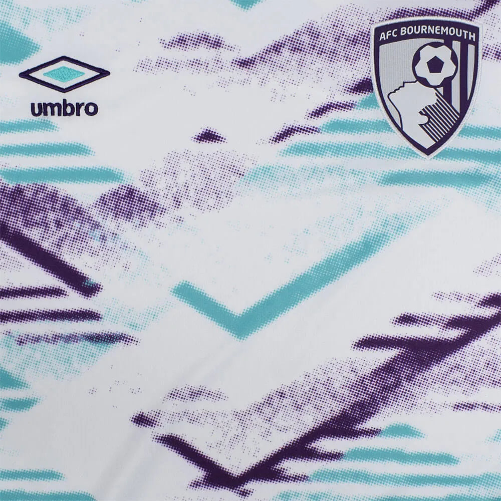 Umbro 2024-25 AFC Bournemouth Men's Away Jersey (Detail 3)