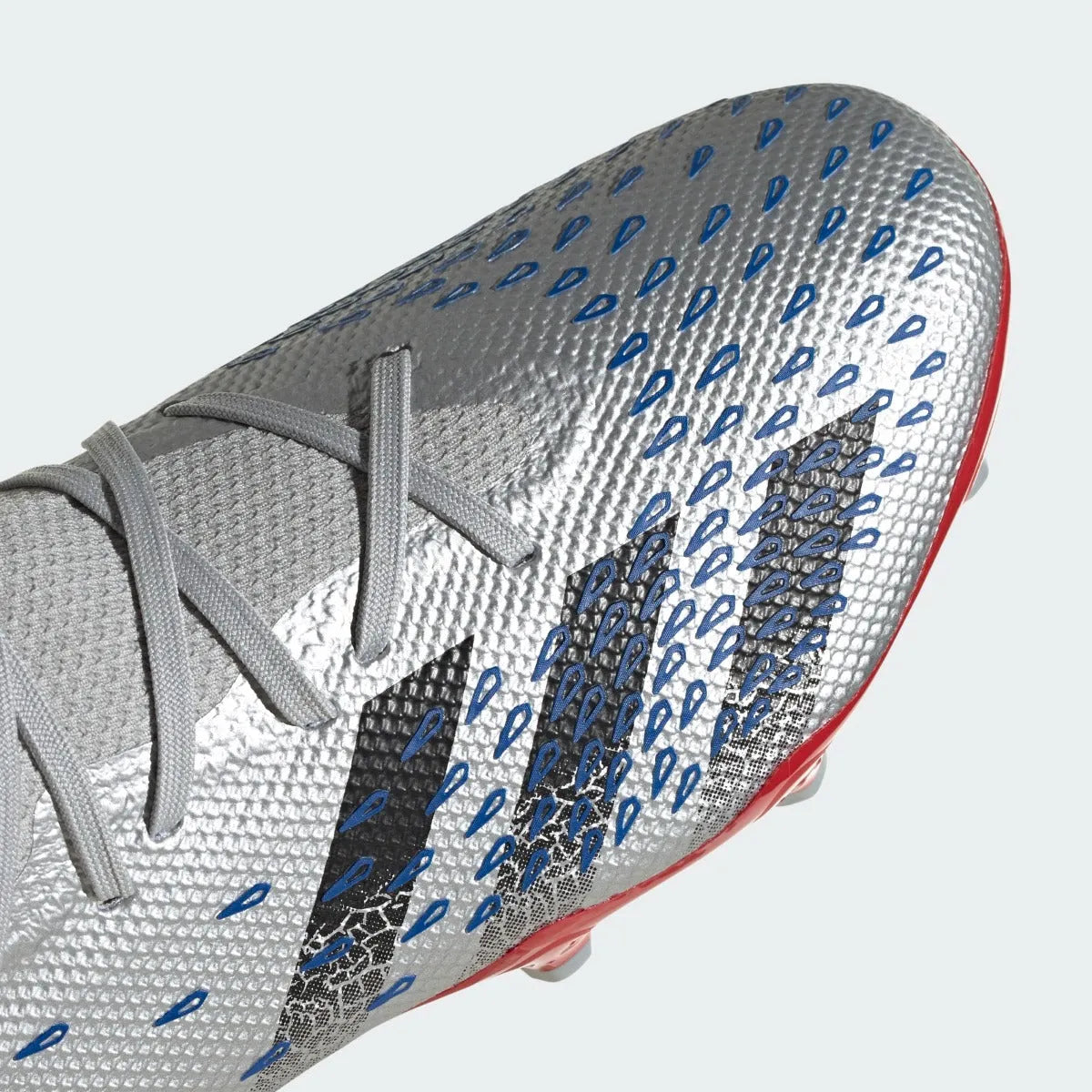 Adidas Predator Freak .3 FG - Silver-Royal-Red (Detail 1)