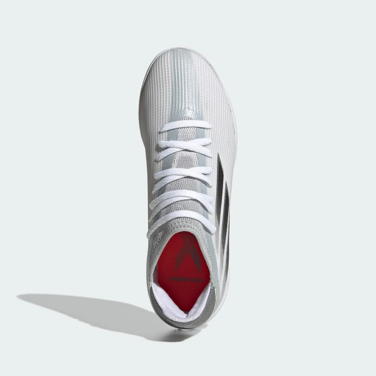 Adidas JR X Speedflow .3 IN - White-Iron Metallic (Top)