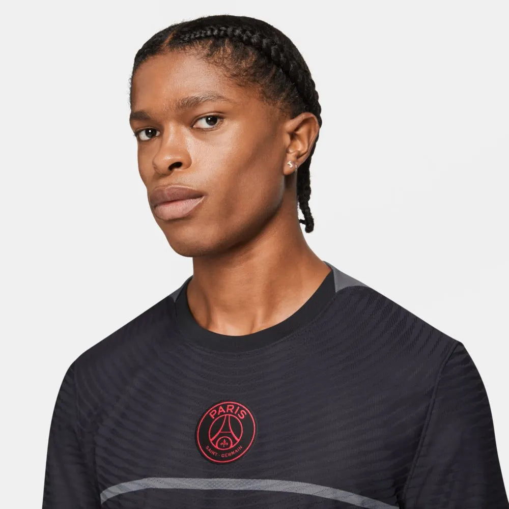 Nike 2021-22 PSG Third ADV Match Jersey - Black-Grey (Detail 1)