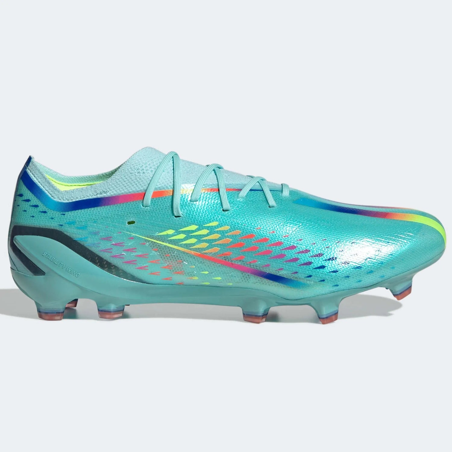 Adidas X Speedportal.1 FG - Aqua - Blue (Side 1)