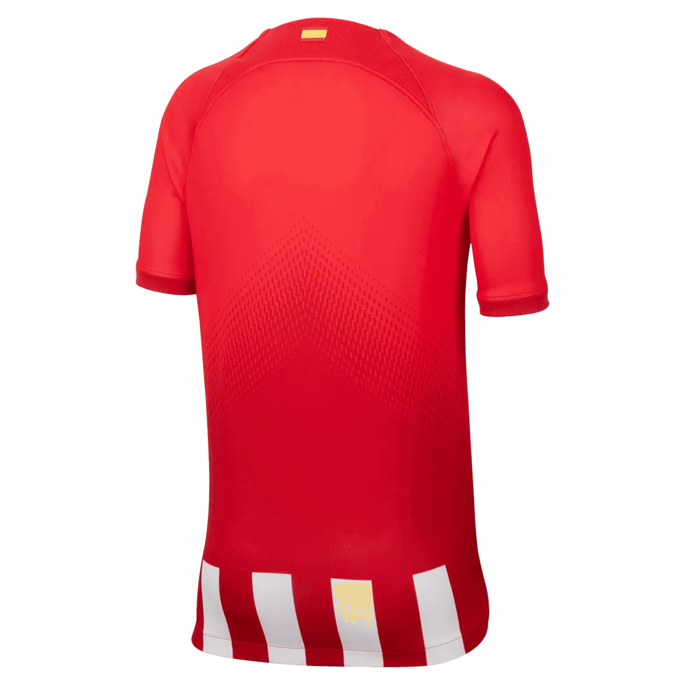 Nike 2023-24 Atletico Madrid Youth Stadium Home Jersey (Back)