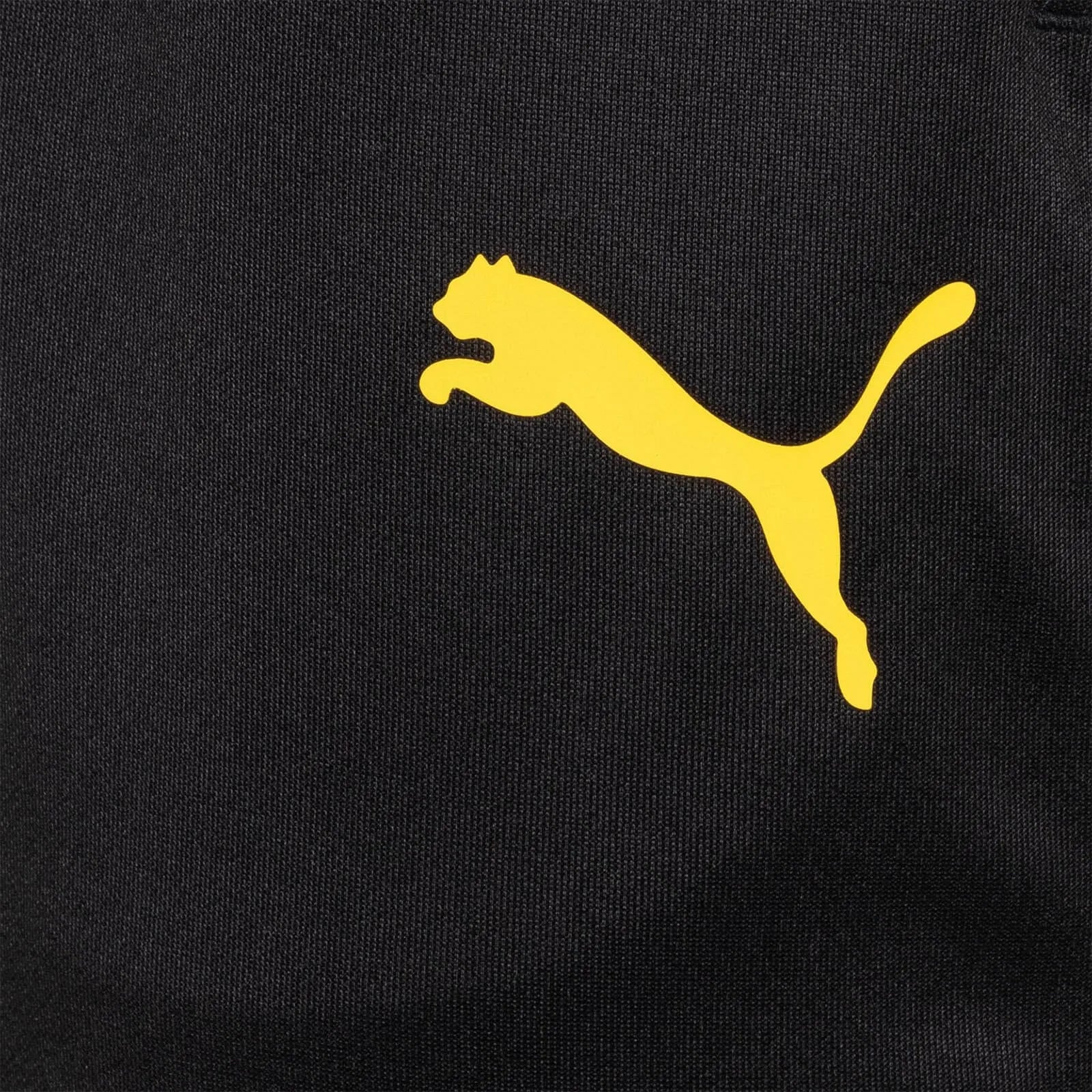 Puma 2022-23 Borussia Dortmund 3/4 Training Pants Black-Yellow (Detail 2)