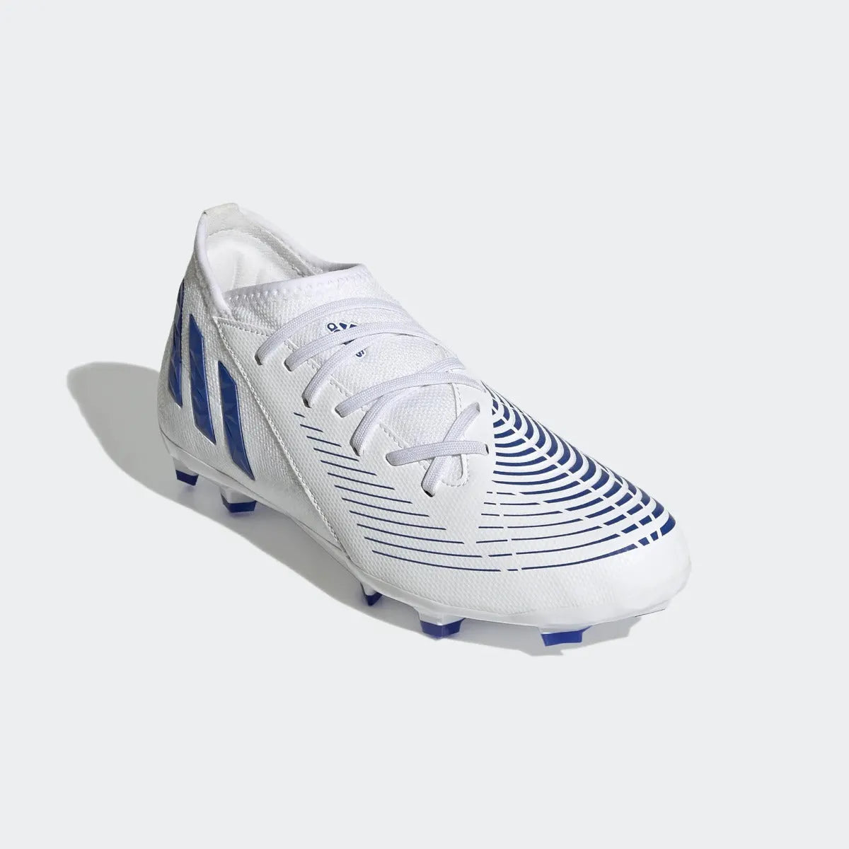 adidas JR Predator Edge .3 FG - White-Hi Res Blue (Diagonal 1)