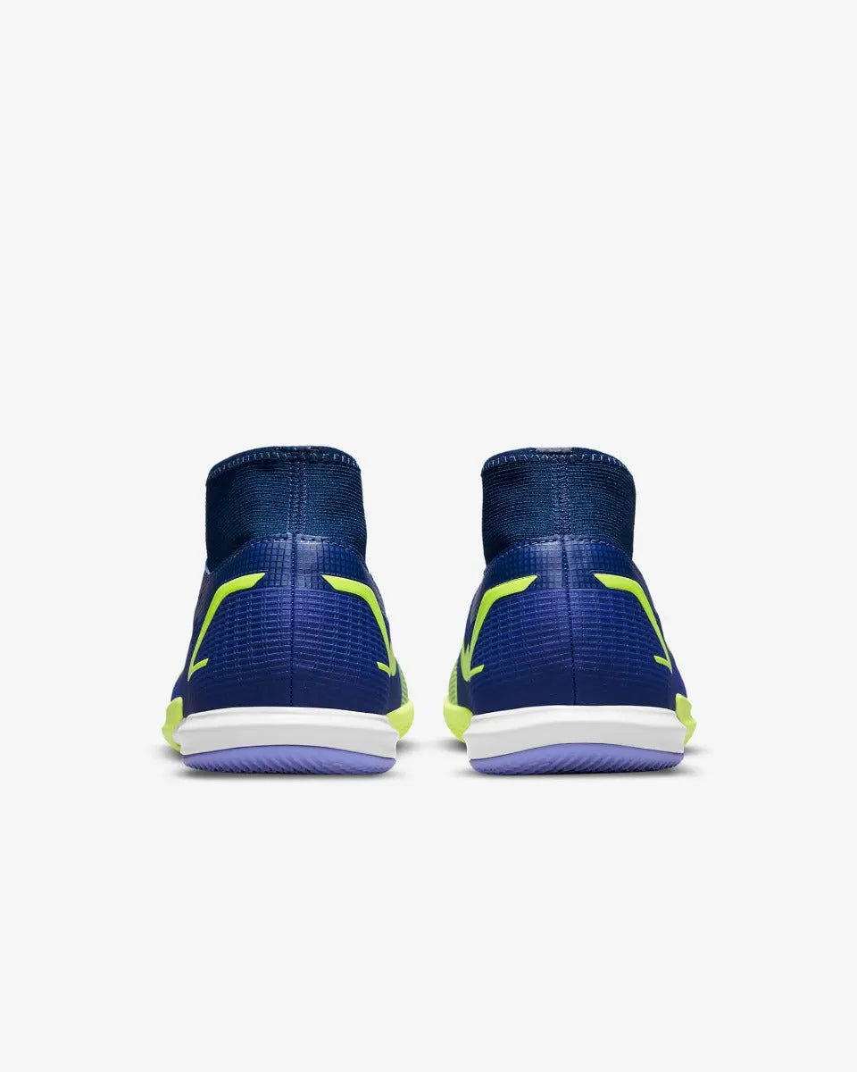 Nike Superfly 8 Academy IC - Lapis-Volt-Blue Void (Pair - Back)