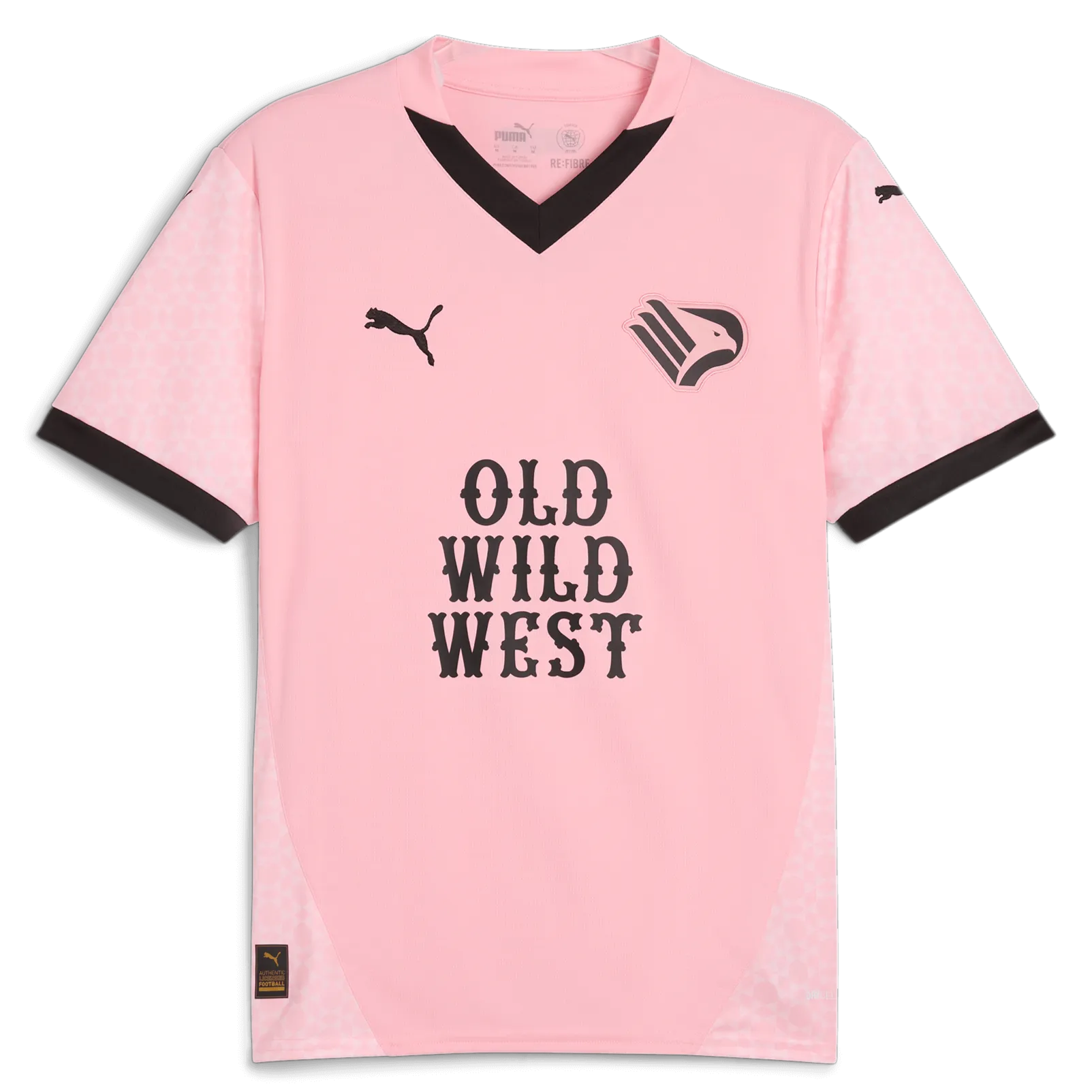 Puma 2024-25 Palermo Men's Stadium Home Jersey (Front)