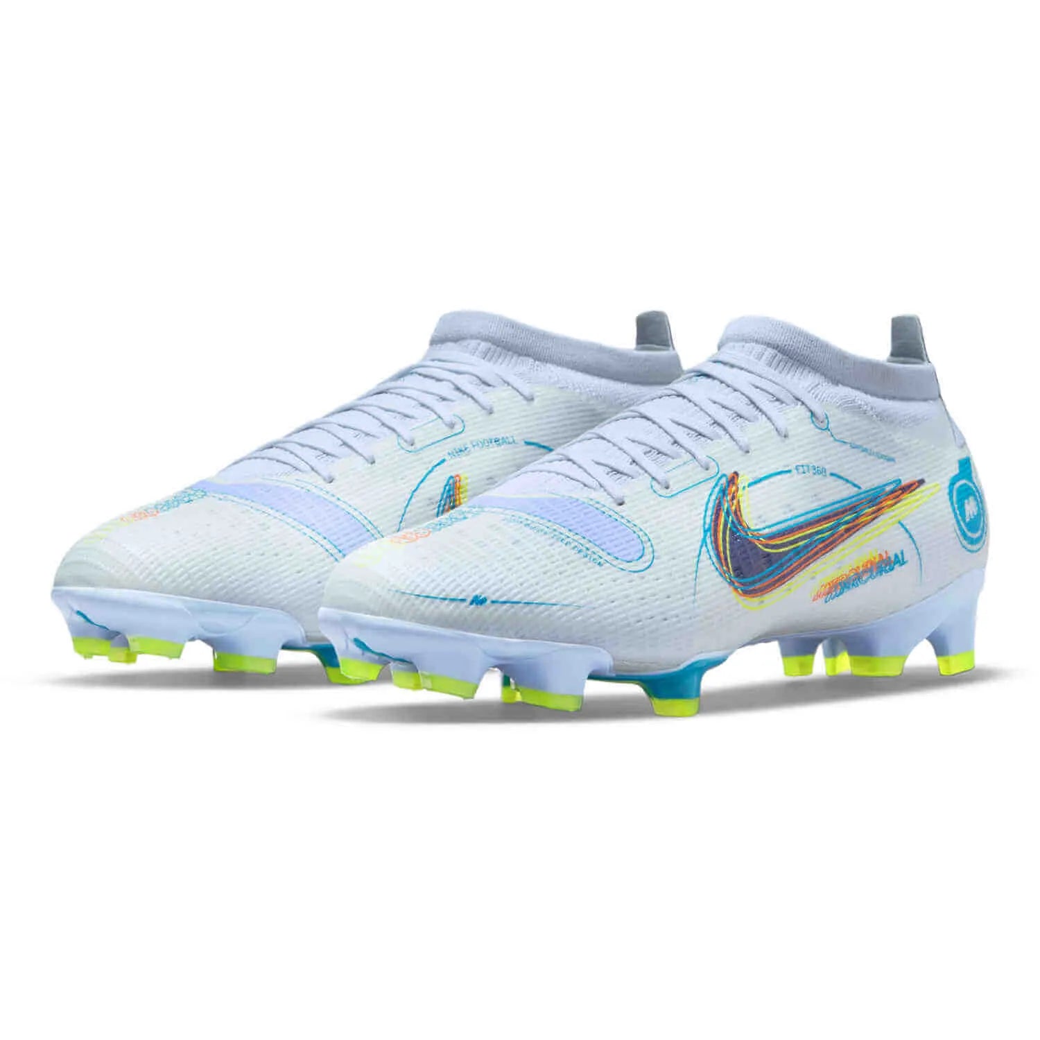 Nike Mercurial Vapor 14 Pro FG Blackened Blue (Pair - Diagonal)