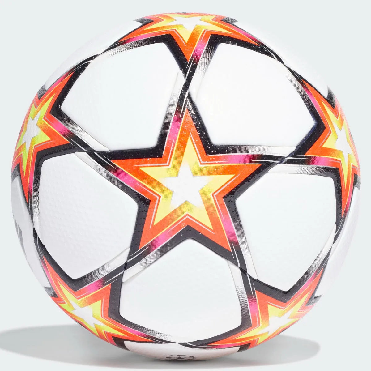 Adidas UCL PRO Pyrostorm Ball - White-Solar Red (Back)