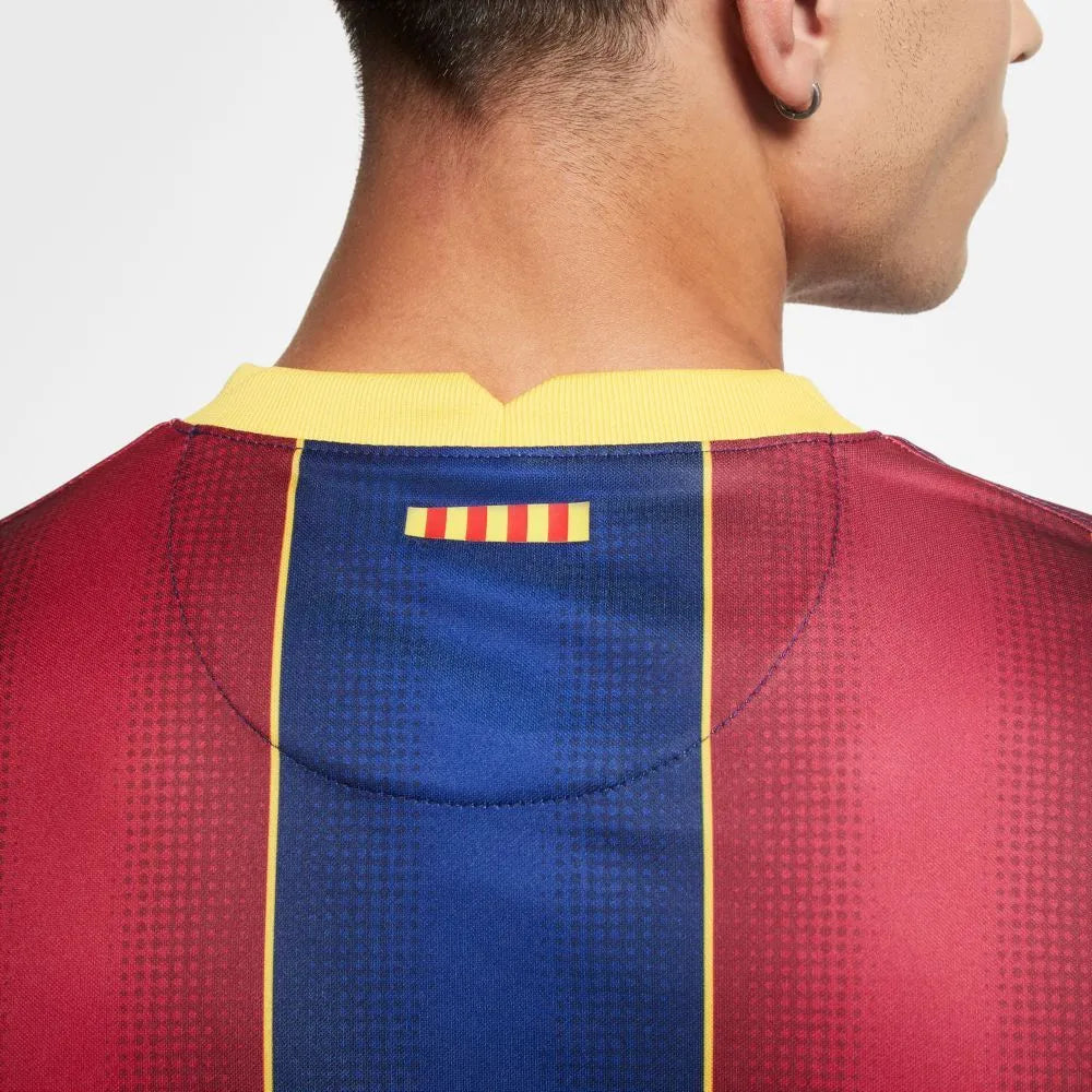 Nike 2020-21 Barcelona Home Jersey - Blue-Red (Detail 5)
