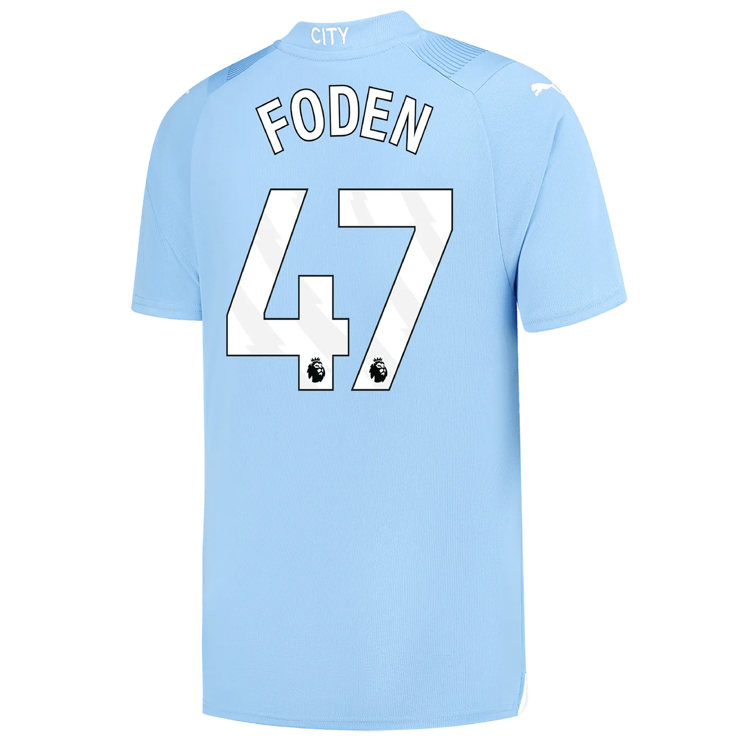 Puma 2023-24 Manchester City Men's Authentic Match Home Jersey