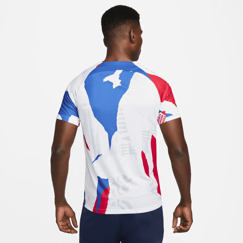 Nike 2022-23 France Pre-Match Jersey (Model - Back)