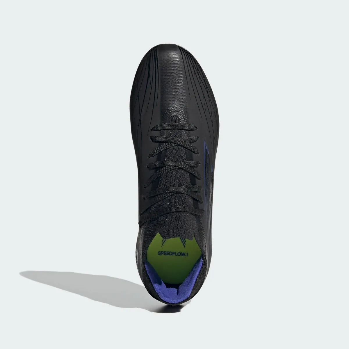 Adidas JR X Speedflow .1 FG - Black-Sonic Ink (Top)