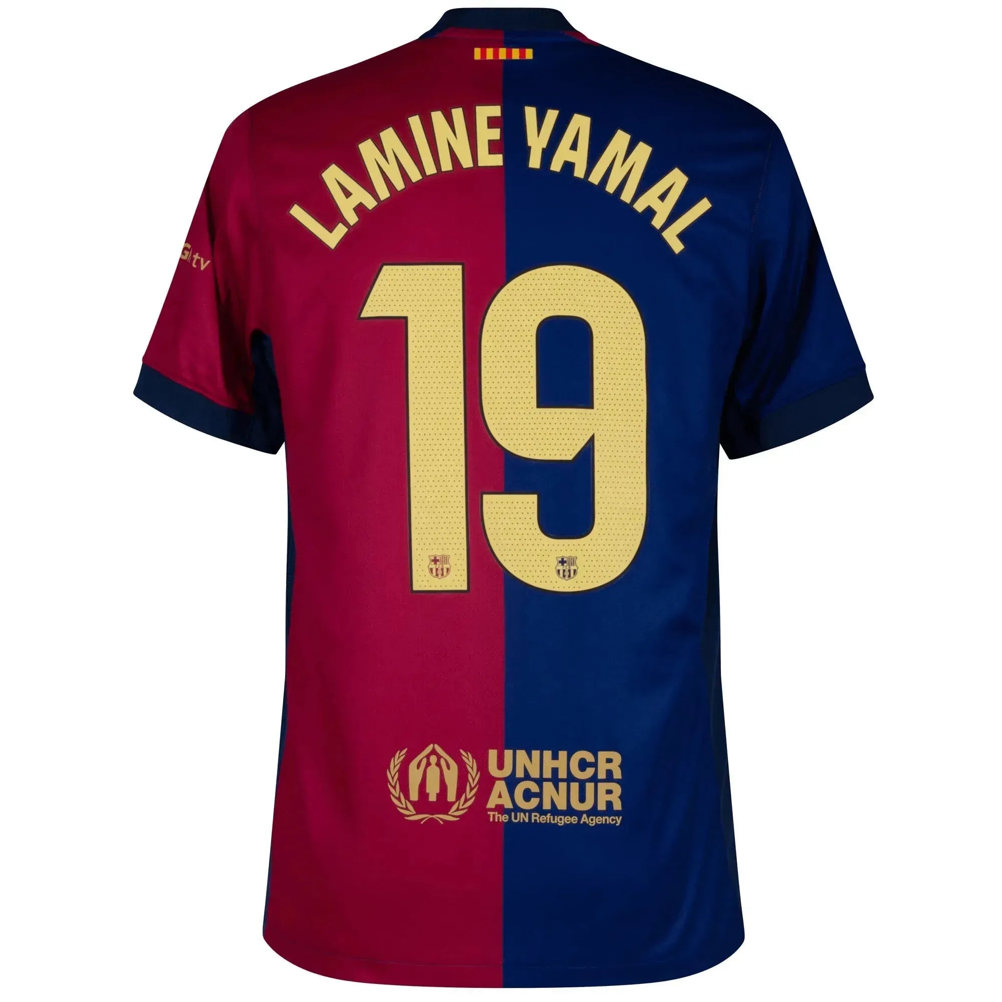 Nike 2024-25 Barcelona Youth Stadium Home Jersey