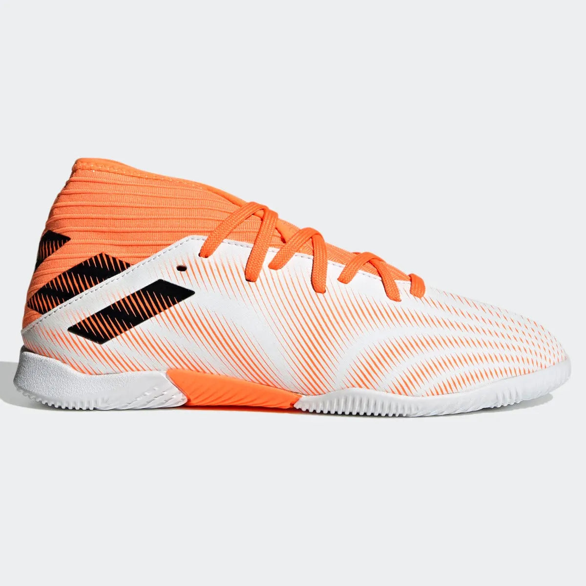 Adidas JR Nemeziz .3 IN - White-Black-Orange (Side 1)
