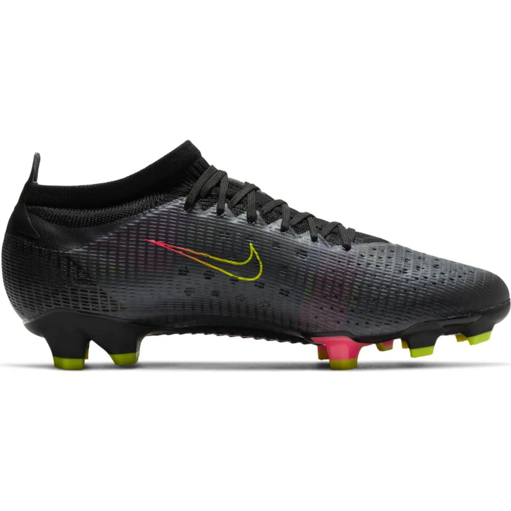 Nike Mercurial Vapor 14 PRO FG - Black-Volt-Crimson (Side 2)