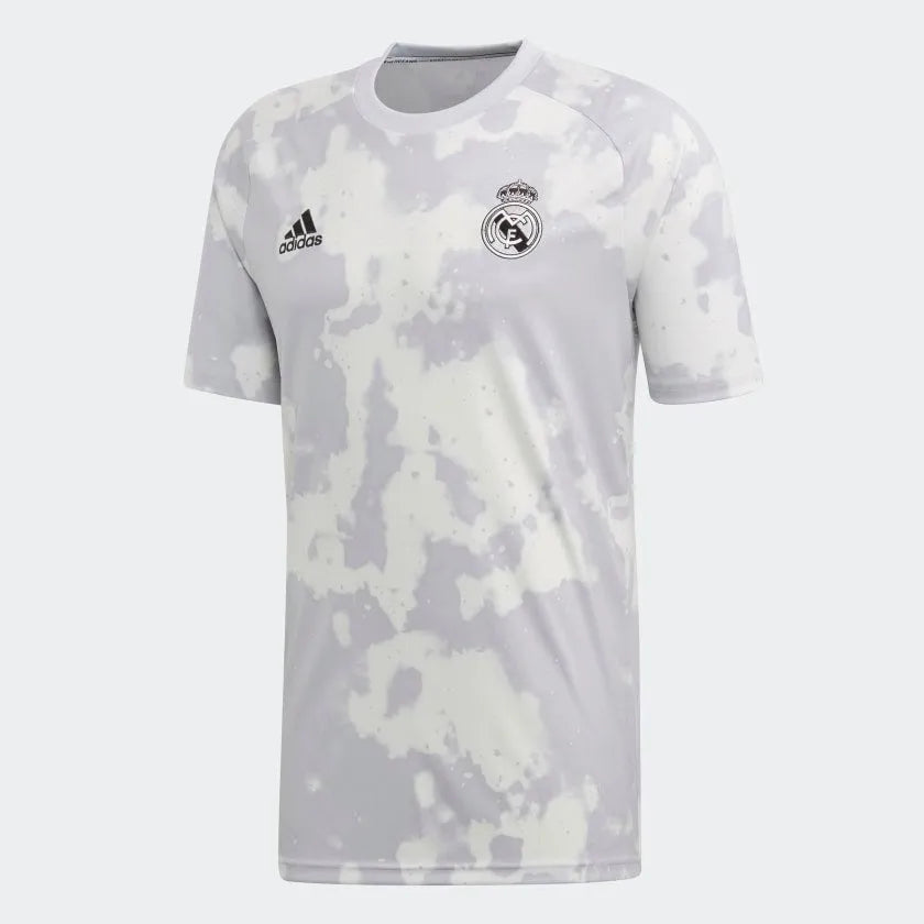 adidas 2019-20 Real Madrid Pre-Match Jersey - Grey-White