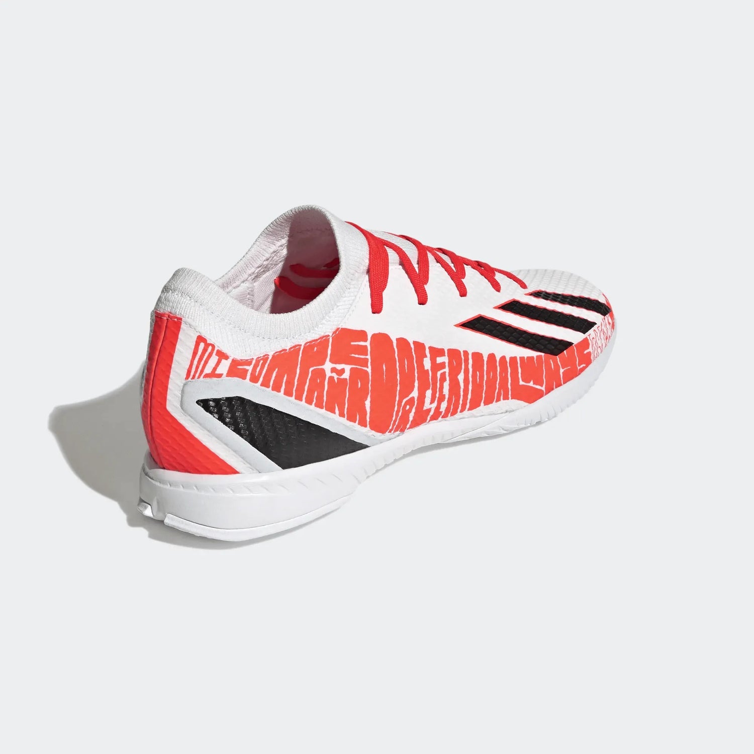 adidas X SpeedPortal Messi .3 Indoor - White-Black-Solar Red (Diagonal 2)