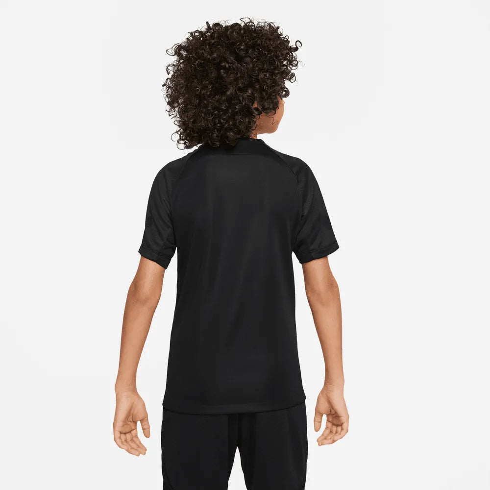 Nike 22-23 Tottenham Youth DF Strike Top - Black-Volt (Model - Back)