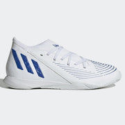 adidas JR Predator Edge .3 Indoor - White-Hi Res Blue (Side 1)