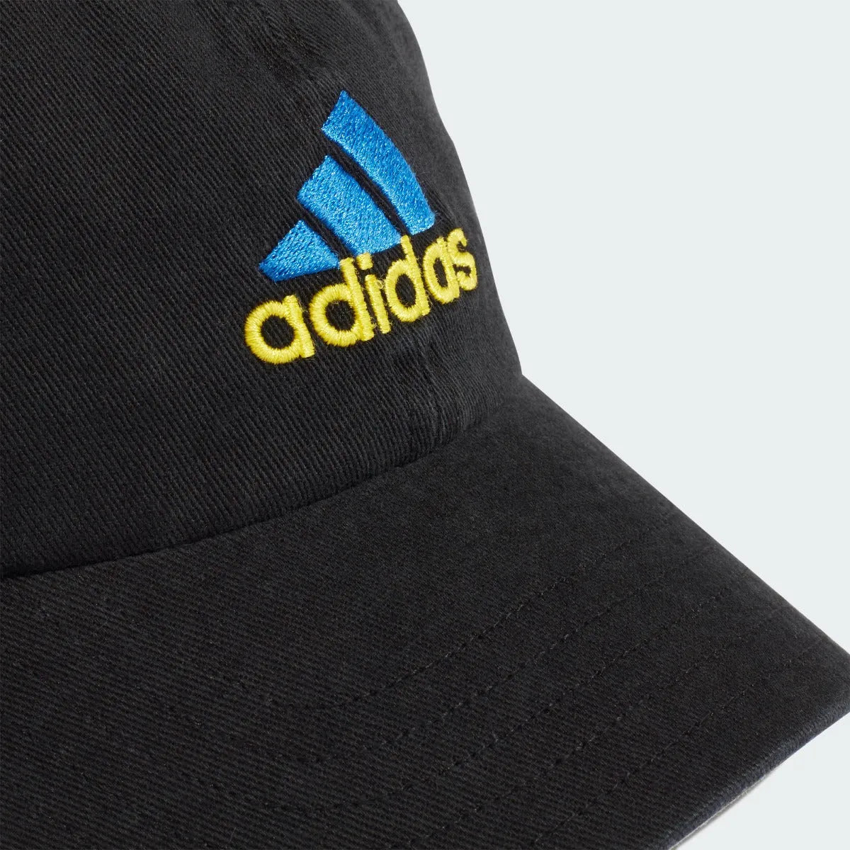 Adidas 2021-22 Manchester United Dad Cap - Black-Royal-yellow (Detail 1)