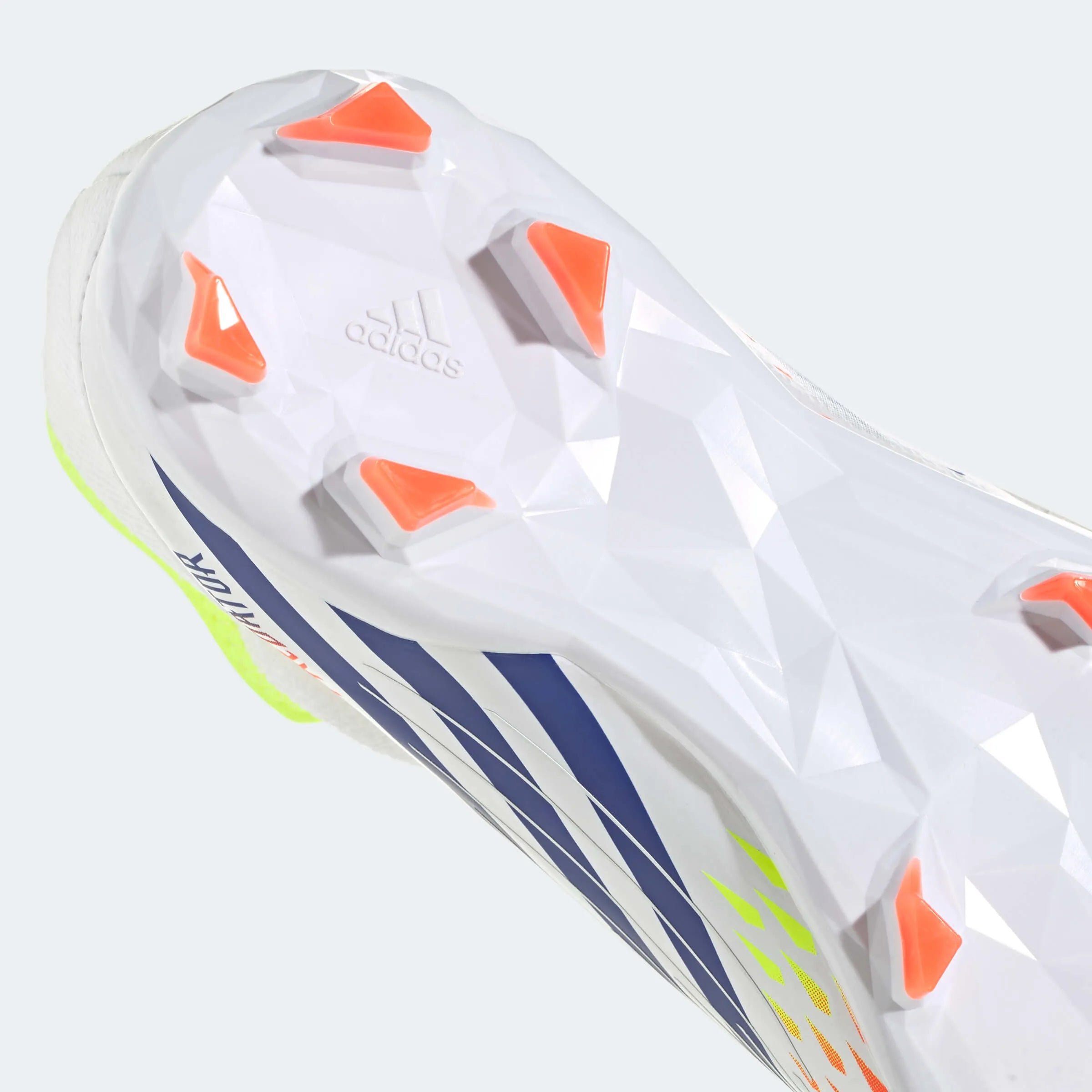 adidas Jr Predator Edge.3 FG J - White-Yellow-Blue (Detail 2)