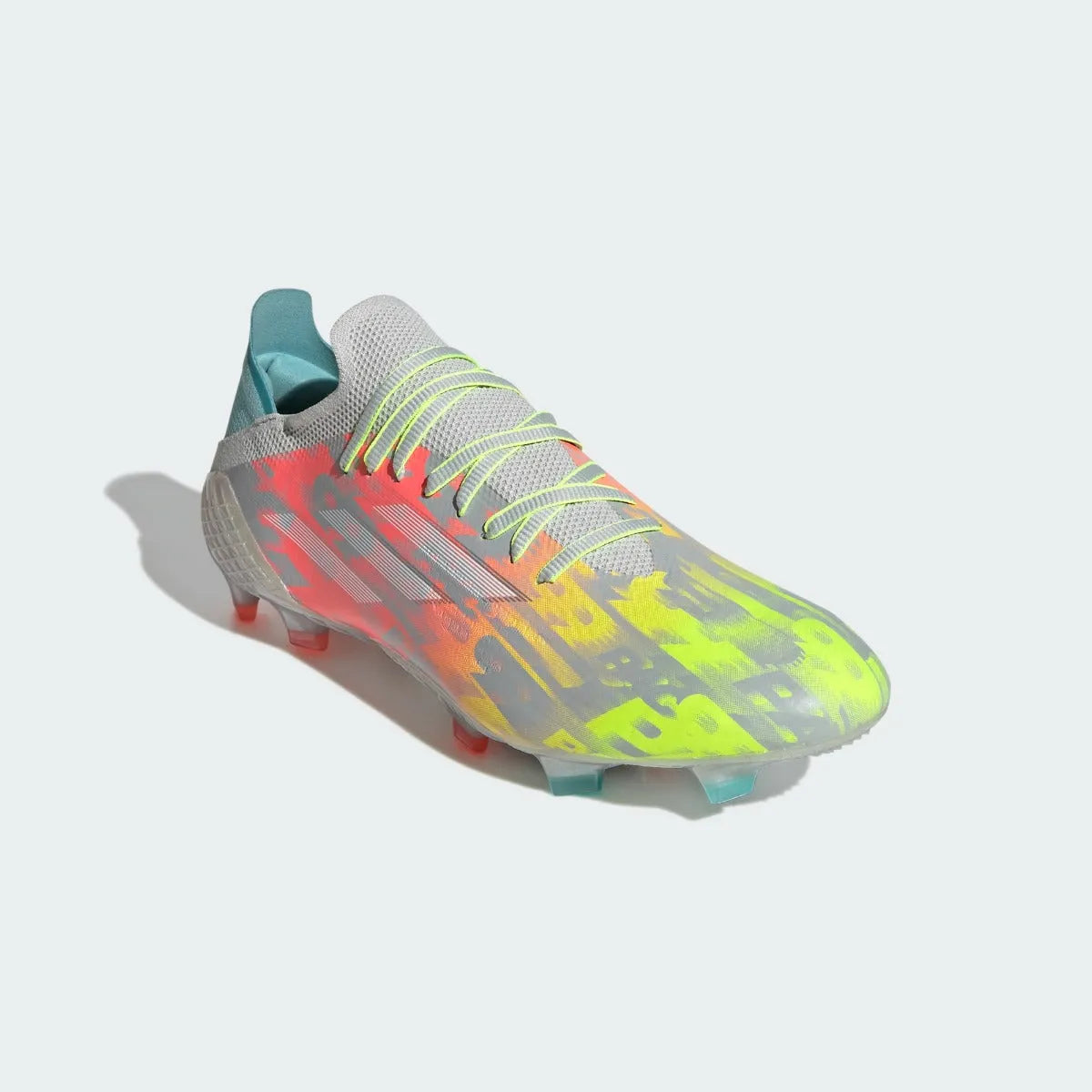 Adidas X Speedflow .1 FG - Clear Onix-White-Solar Yellow (Diagonal 1)