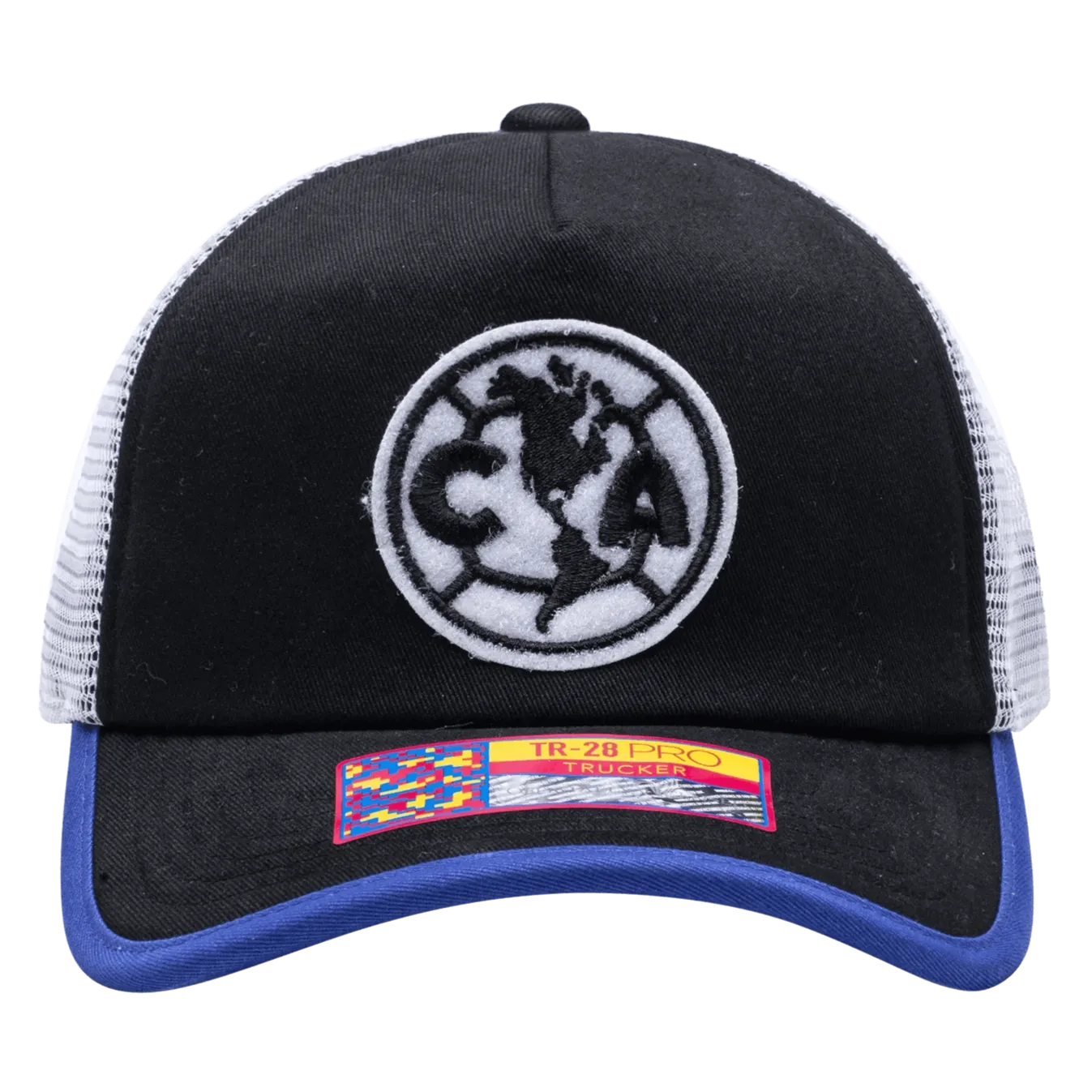 FI Collection Club America One8th Strike Trucker Hat (Front)