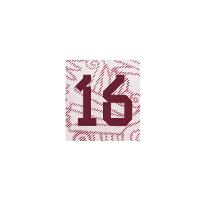 Mexico 2022-23 Away H. Herrera #16 Jersey Name Set (Front)