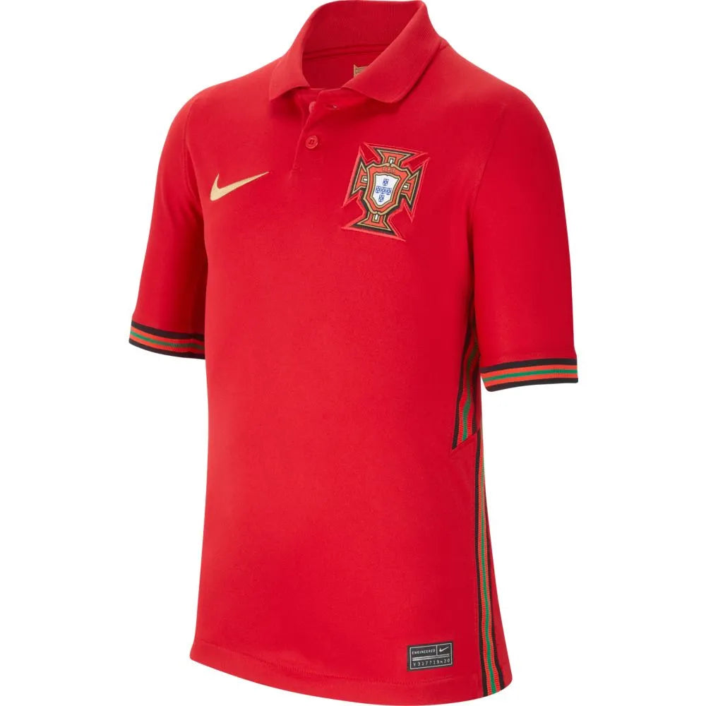 Nike 2020-21 Portugal YOUTH Home Jersey - Red