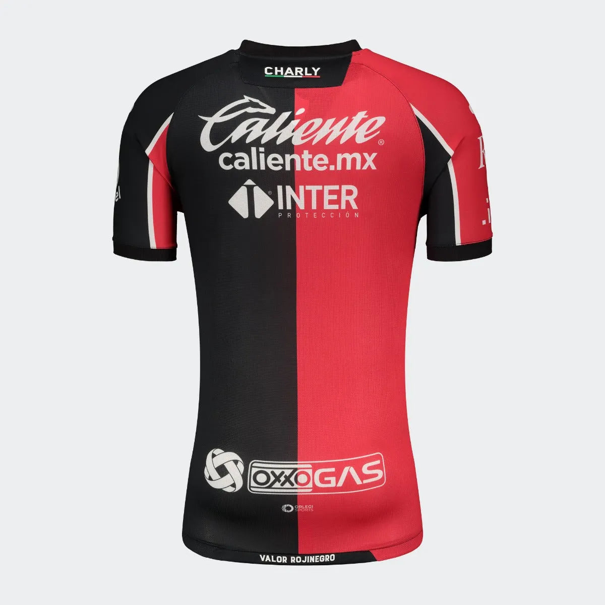 Charly 2021-22 Atlas Home Jersey - Red-Black (Back)