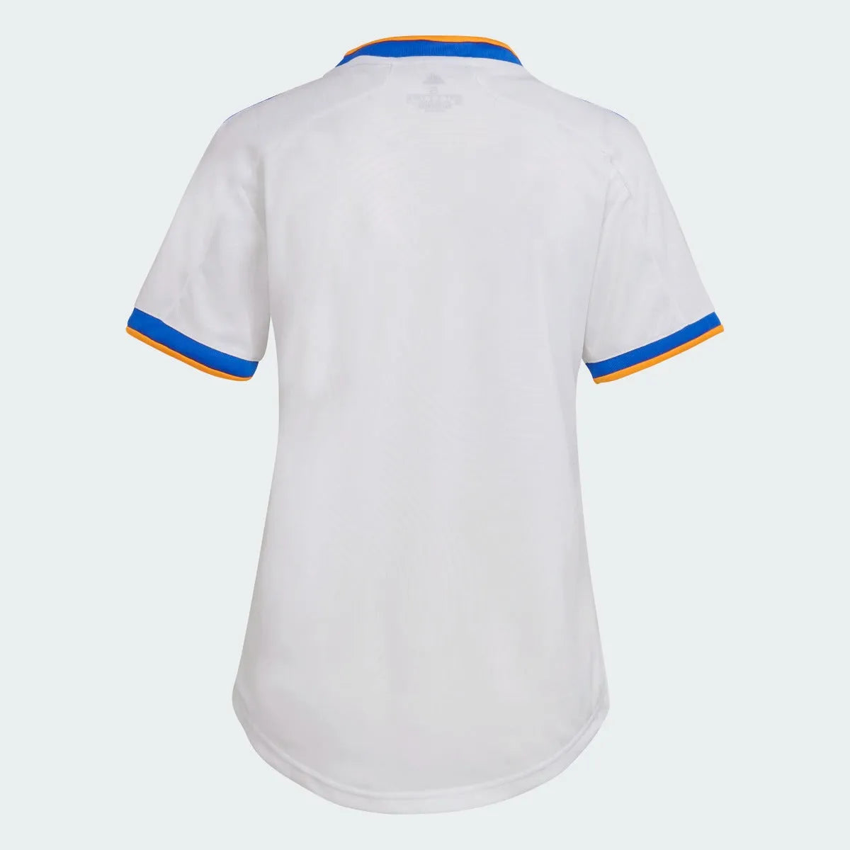 Adidas 2021-22 Real Madrid Women Home Jersey - White-Blue-Orange (Back)
