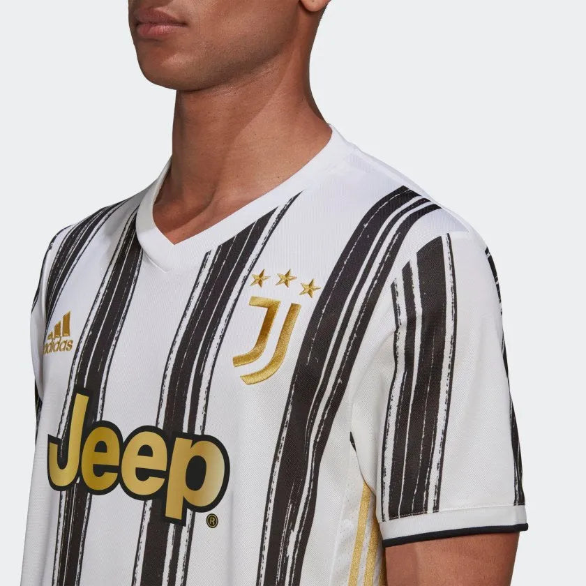 adidas 2020-21 Juventus Home Jersey - Black-White