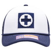 FI Collection Cruz Azul Scout Trucker Hat - Navy-White (Front)