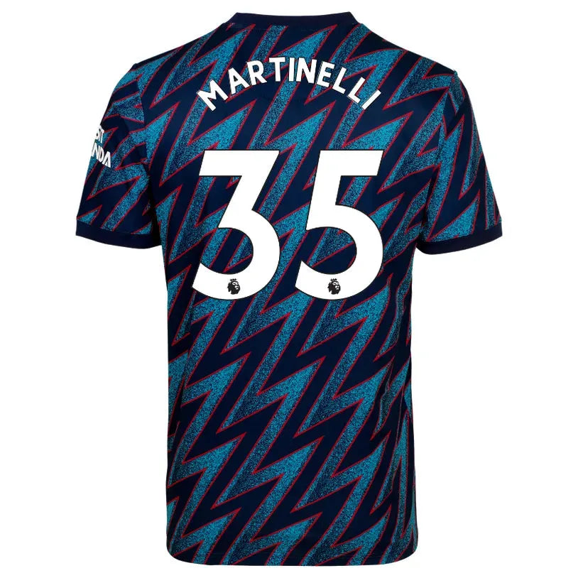 Adidas 2021-22 Arsenal Third Jersey - Mystery Blue