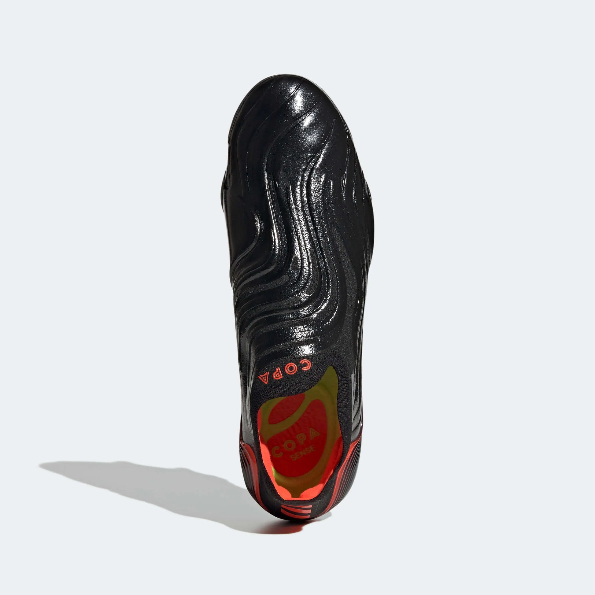 adidas Copa Sense + FG - Black-Solar Red (Top)