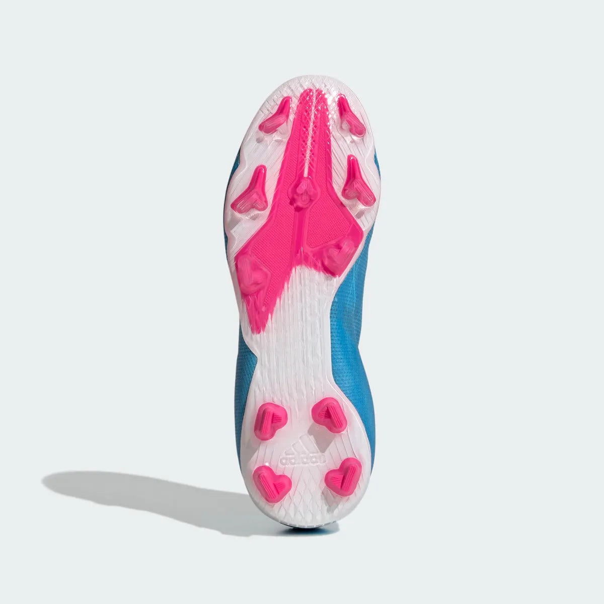 Adidas JR X Speedflow + FG - Sky Rush-Shock Pink (Bottom)
