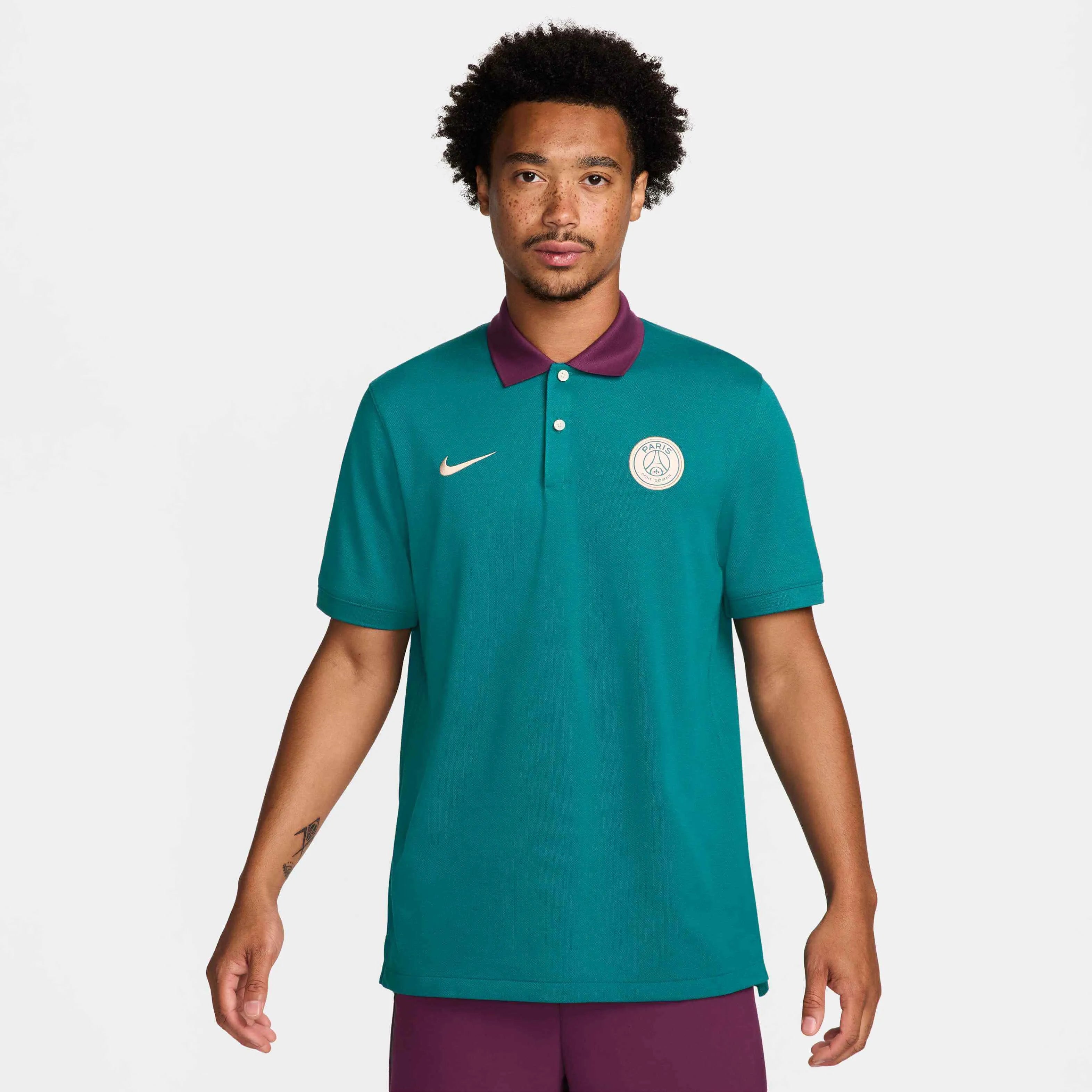 Nike 2024-25 PSG Men's The Nike Polo 2.0 (Model - Front)