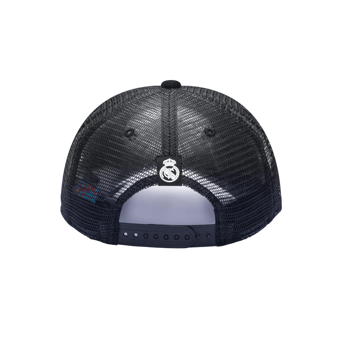 FI Collection Real Madrid Signature Trucker Hat - Black (Back)