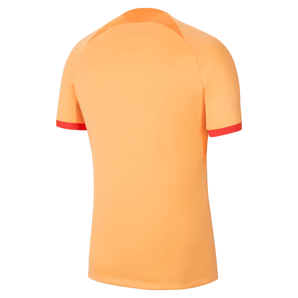 Nike 2022-23 Atletico Madrid Third Jersey - Peach Cream-Black (Back)