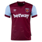 Umbro 2023-24 West Ham Men's Stadium Home Jersey (Front)