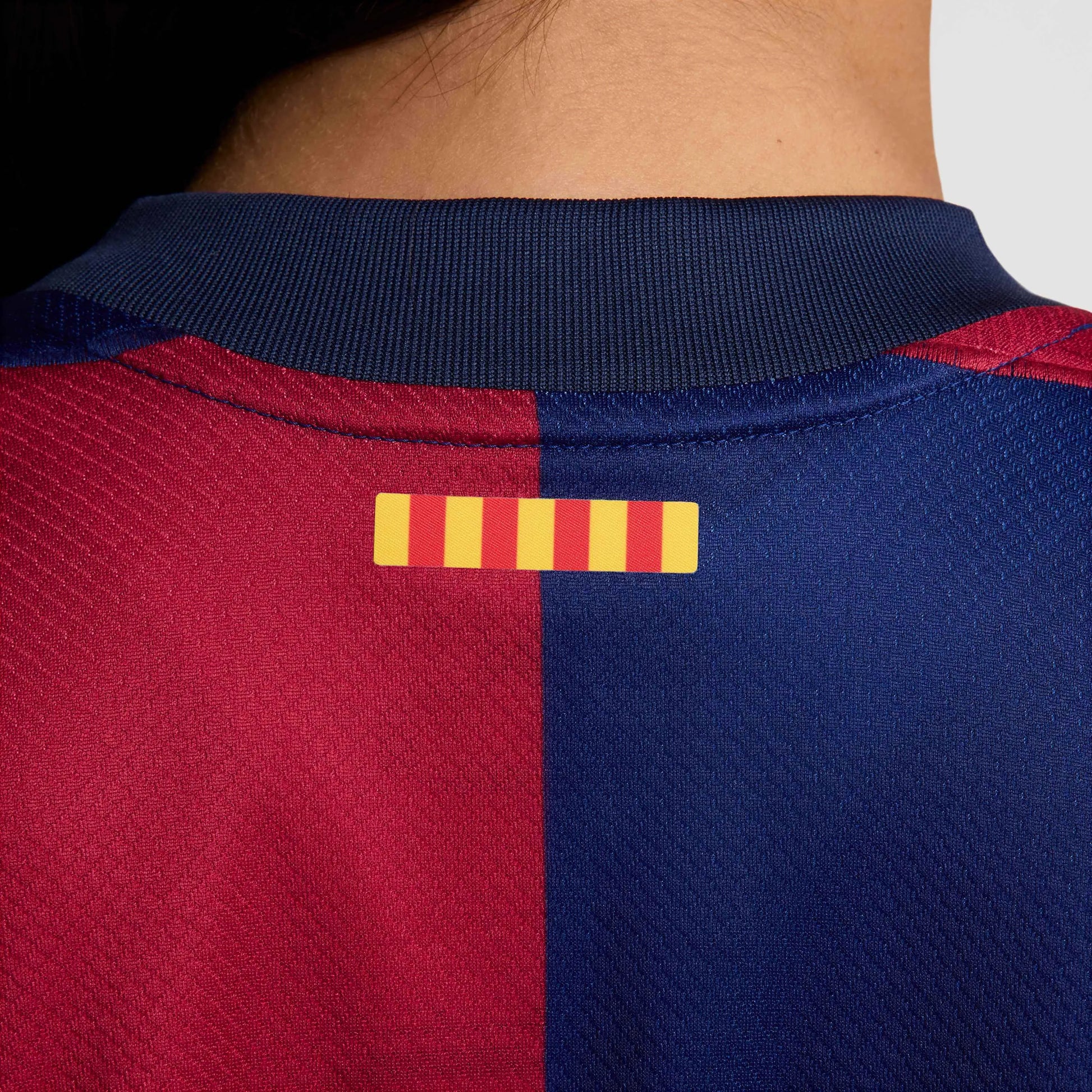 Nike 2024-25 Barcelona Women's Stadium Home Jersey (Detail 2)
