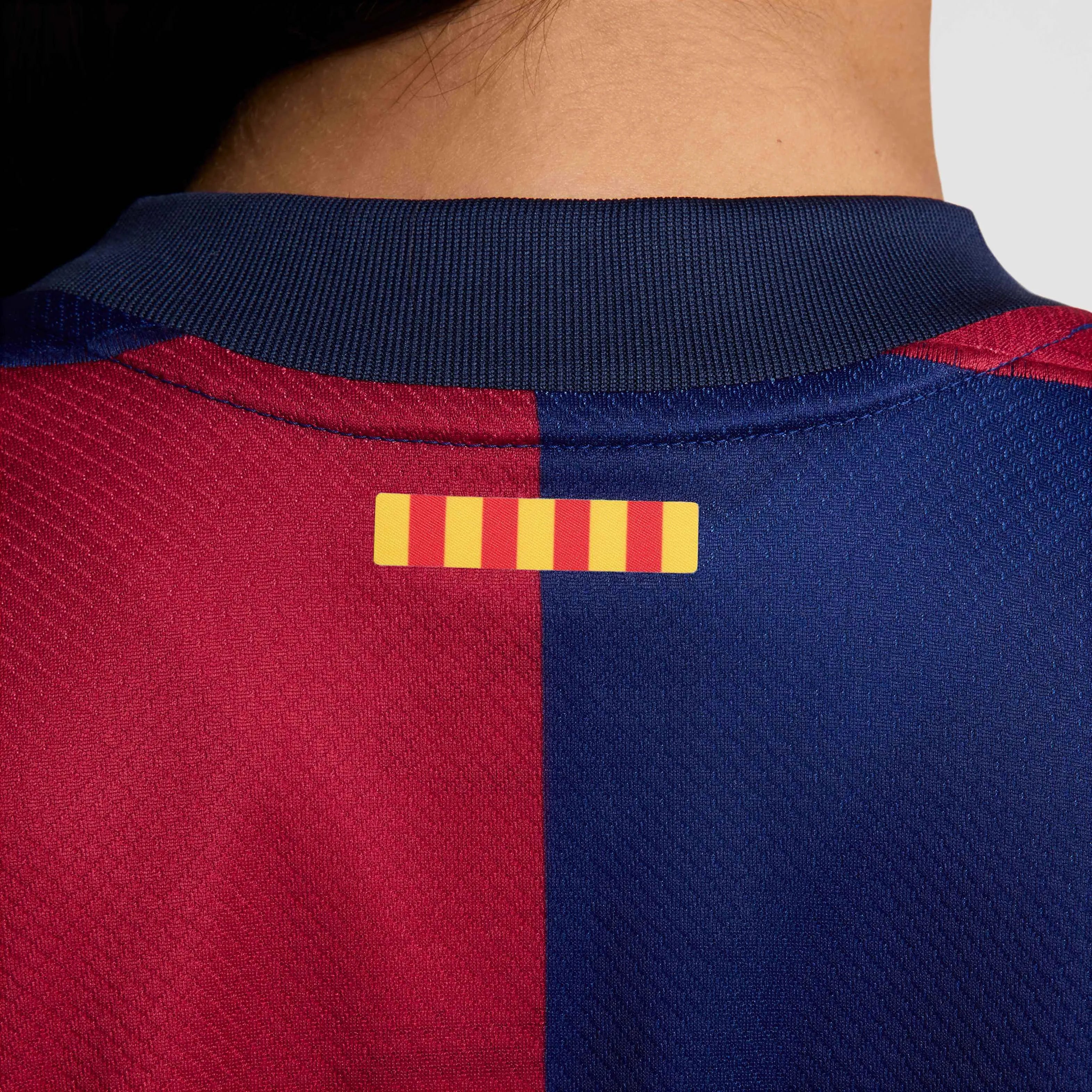Nike 2024-25 Barcelona Women's Stadium Home Jersey (Detail 2)