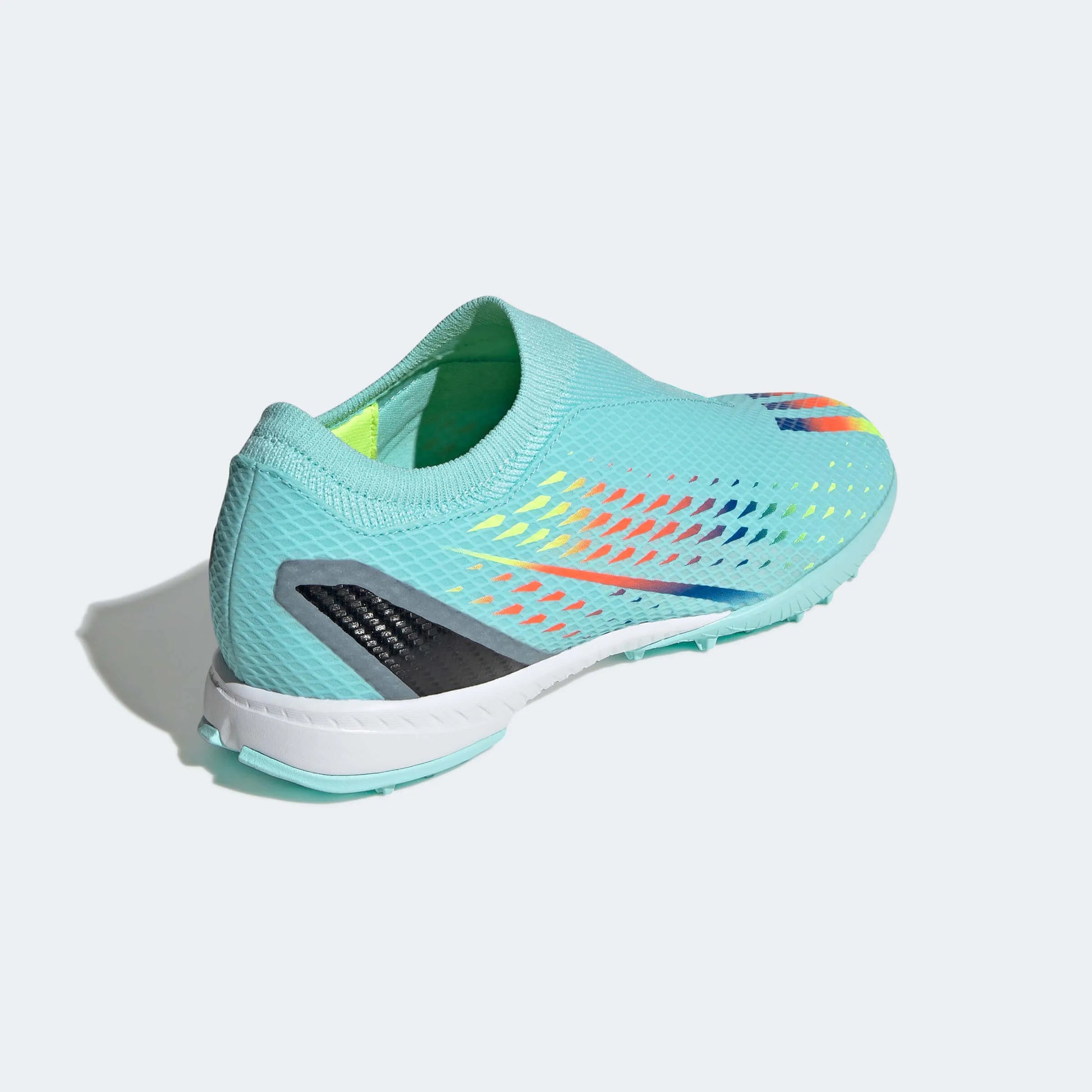 adidas X Speedportal.3 LL Turf - Aqua-Blue-Yellow (Diagonal 2)