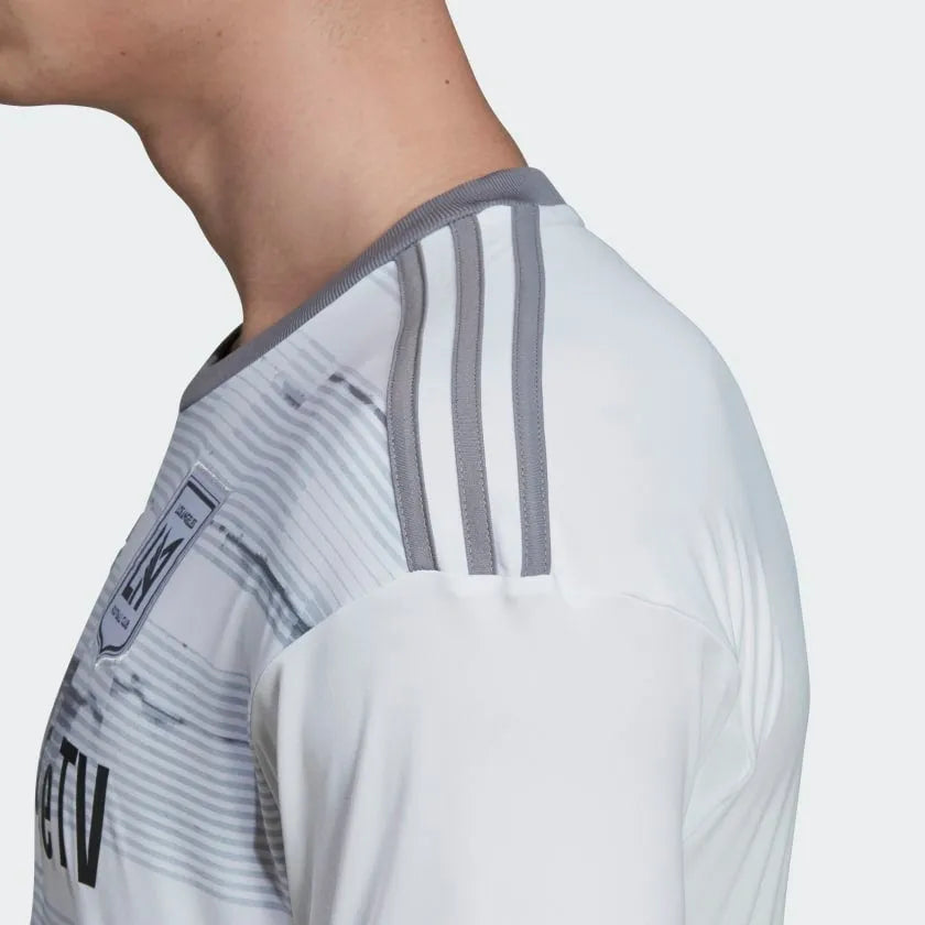 adidas LAFC Away Jersey White 2019 - Grey